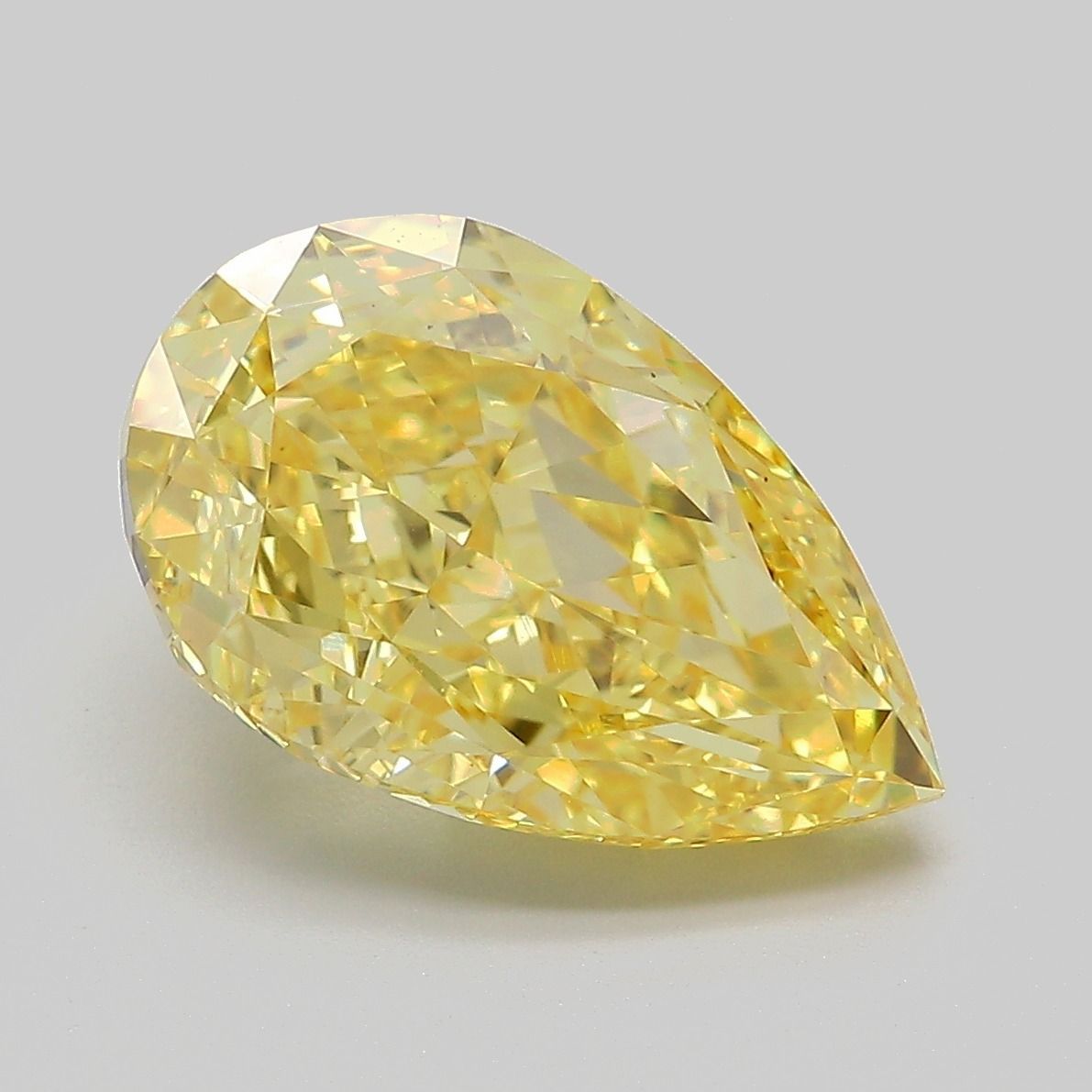 5.27 ct. pear Lab Grown Diamond front image