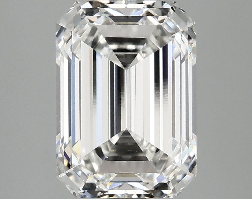 3.68 ct. emerald Lab Grown Diamond front image