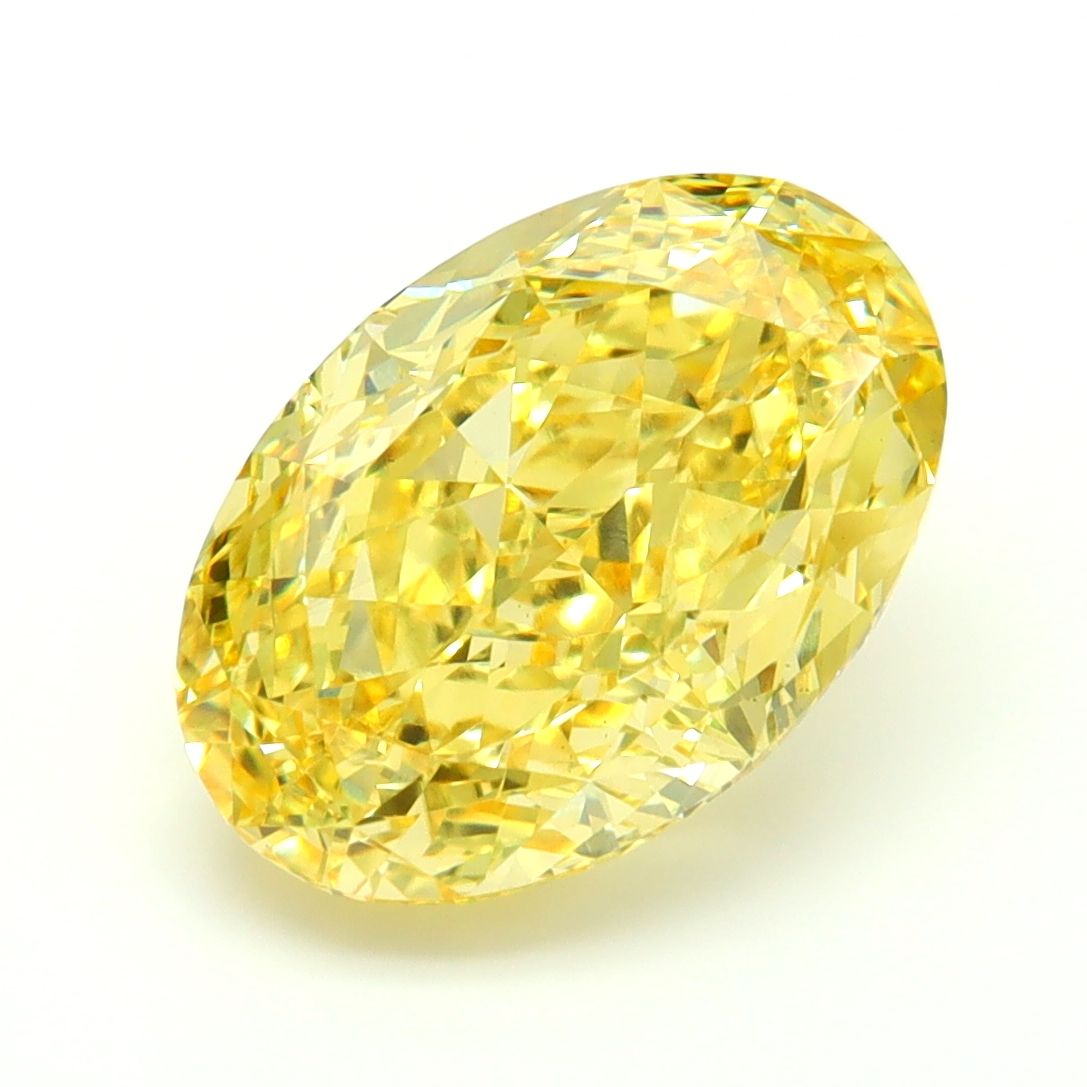 4.09 ct. oval Lab Grown Diamond front image