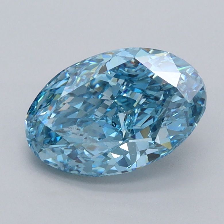1.45 ct. oval Lab Grown Diamond front image