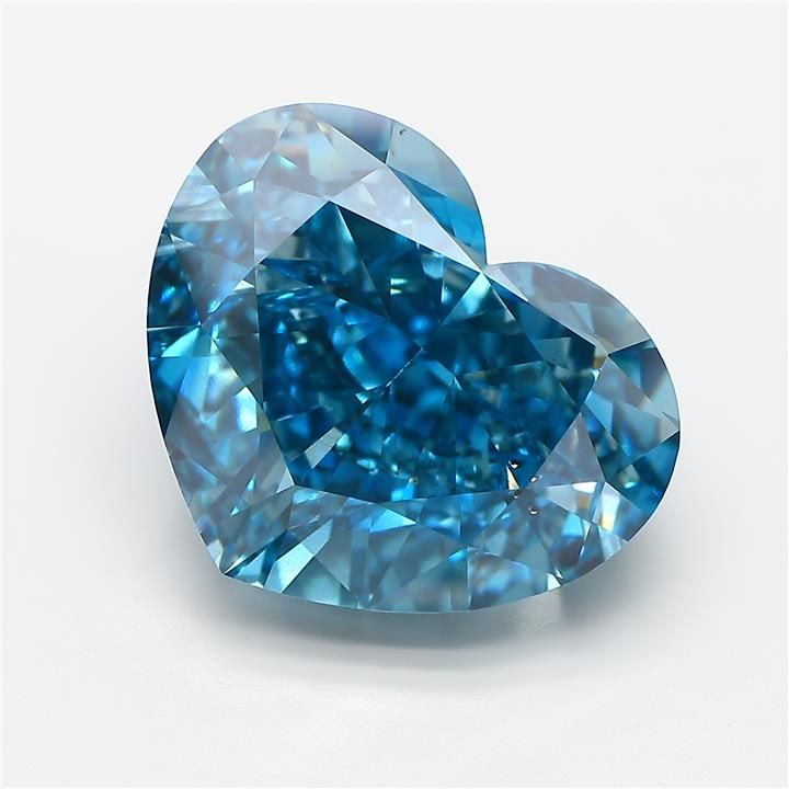 17.04 ct. heart Lab Grown Diamond front image
