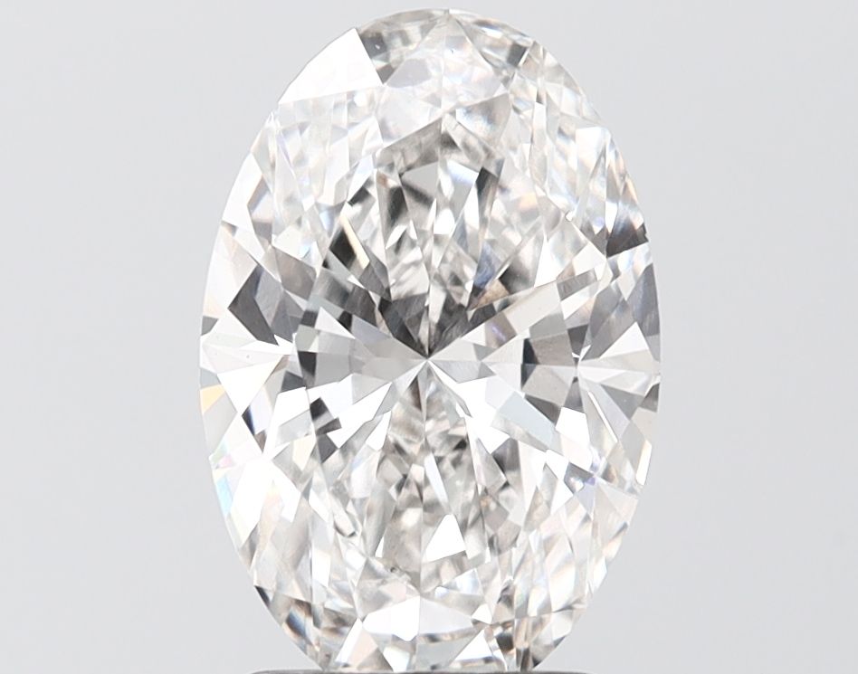 2.61 ct. oval Lab Grown Diamond front image