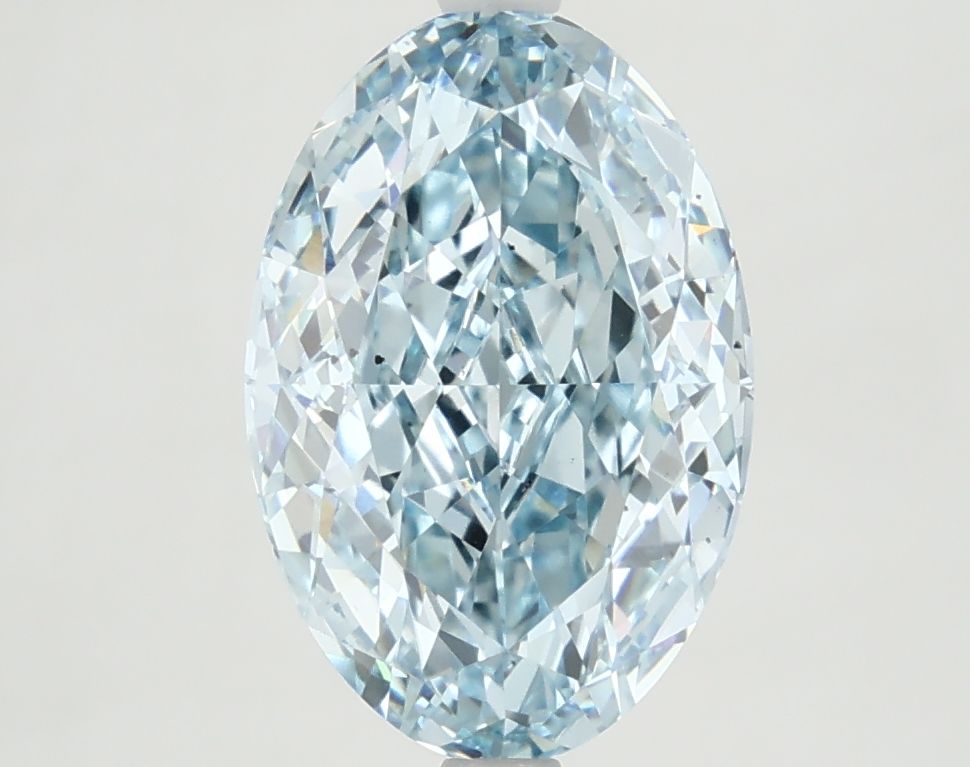 3.75 ct. oval Lab Grown Diamond front image