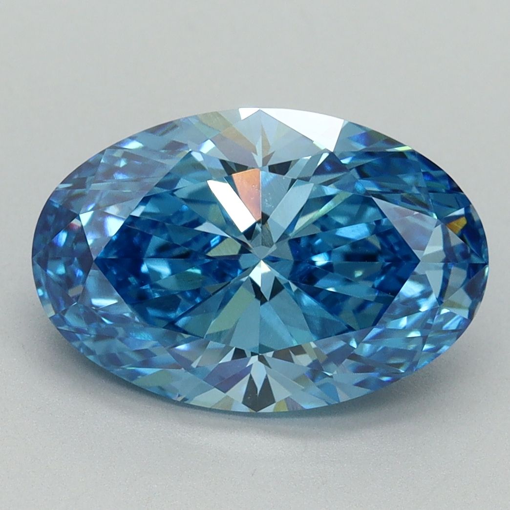 3.60 ct. oval Lab Grown Diamond front image