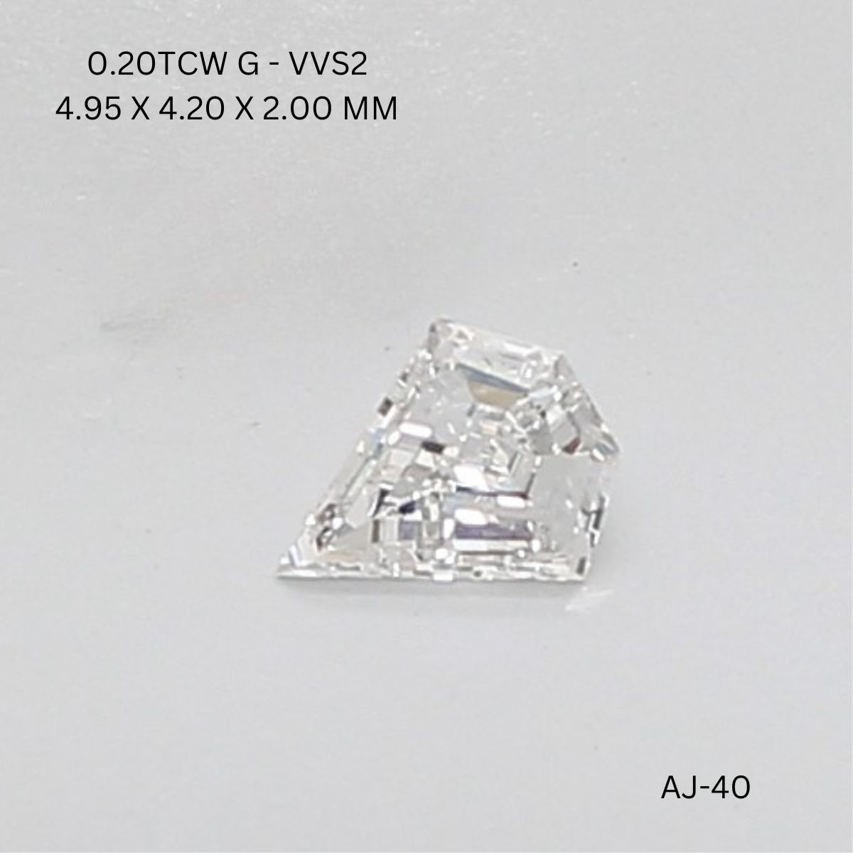 0.20ct Shield G VVS2