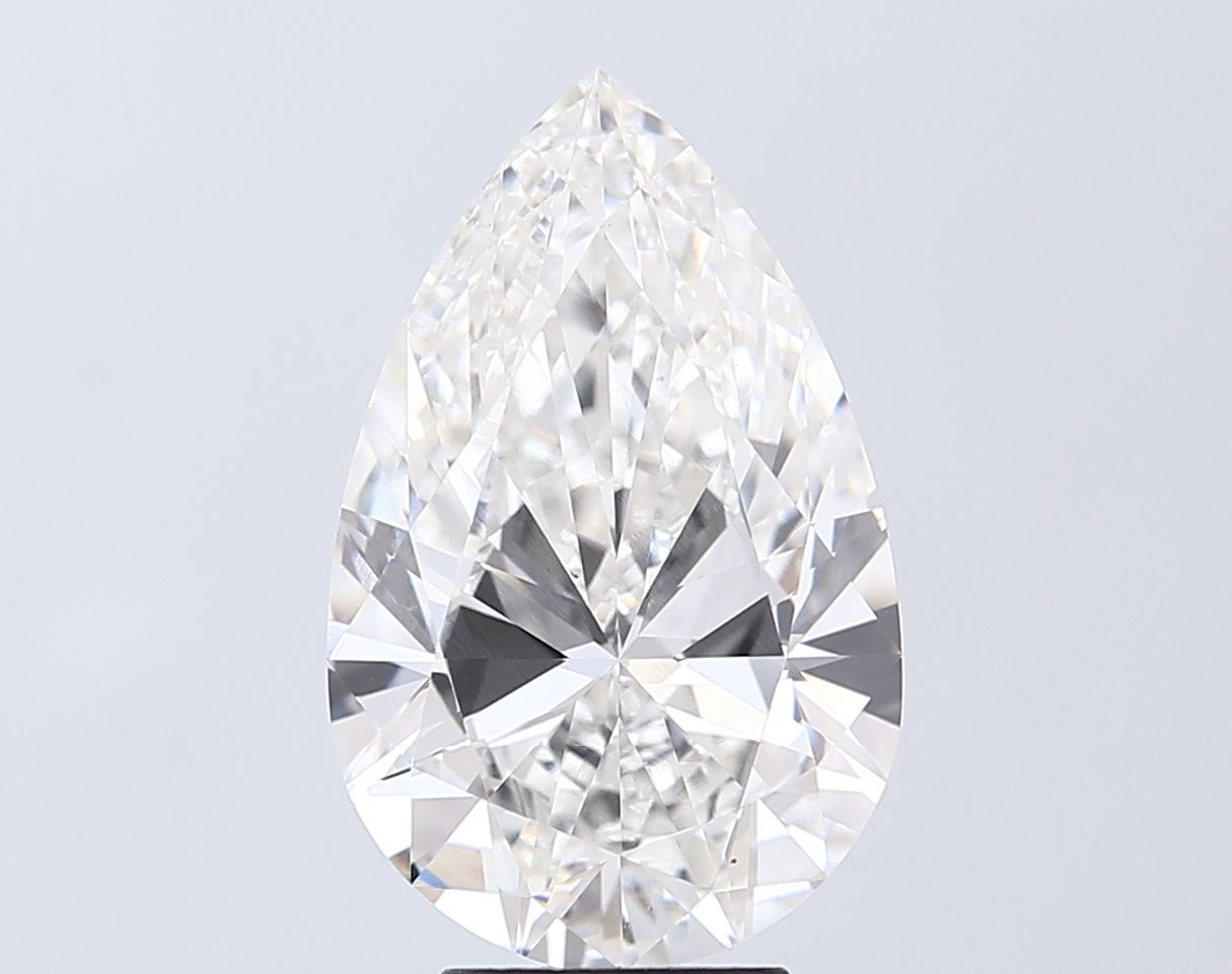 6.01 ct. pear Lab Grown Diamond front image