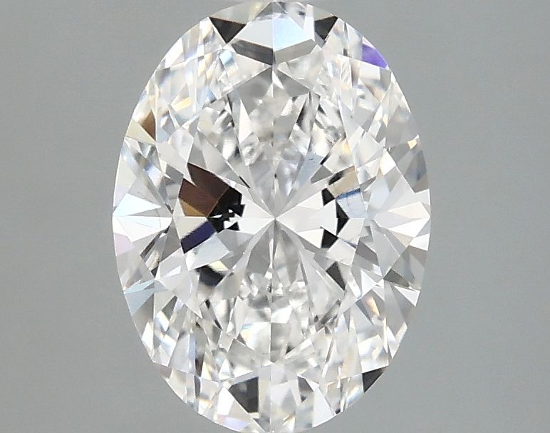 1.59 ct. oval Lab Grown Diamond front image