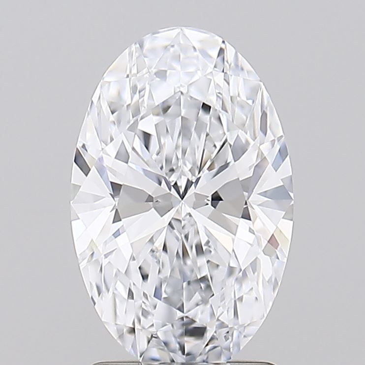 1.76 ct. oval Lab Grown Diamond front image
