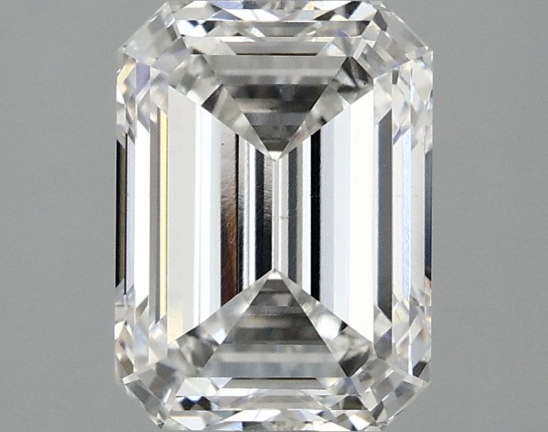 2.58 ct. emerald Lab Grown Diamond front image