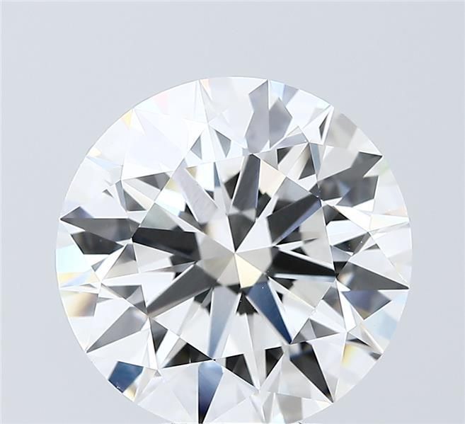 6.05 ct. round Lab Grown Diamond front image