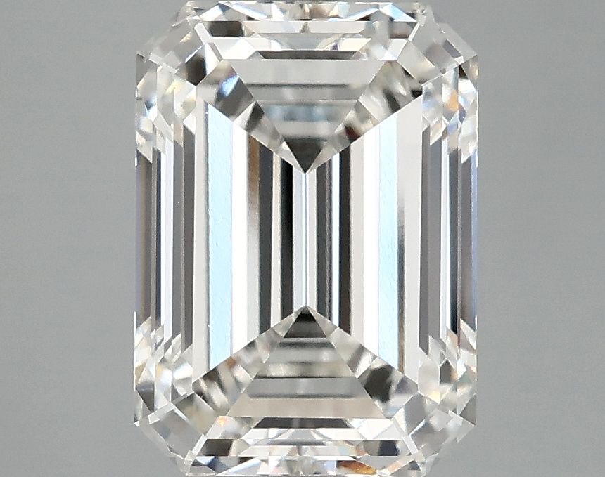 3.74 ct. emerald Lab Grown Diamond front image