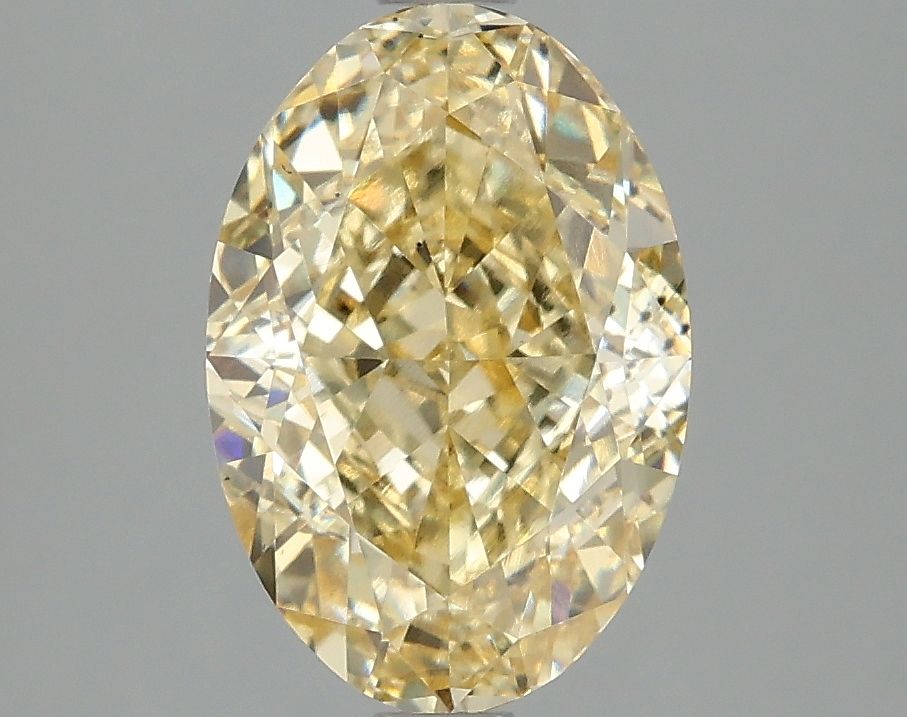 3.02 ct. oval Lab Grown Diamond front image