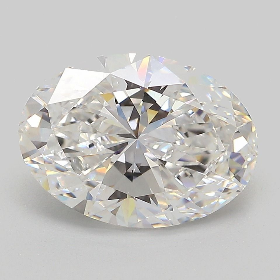 3.25 ct. oval Lab Grown Diamond front image