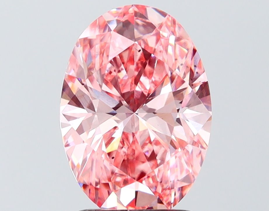 2.71 ct. oval Lab Grown Diamond front image