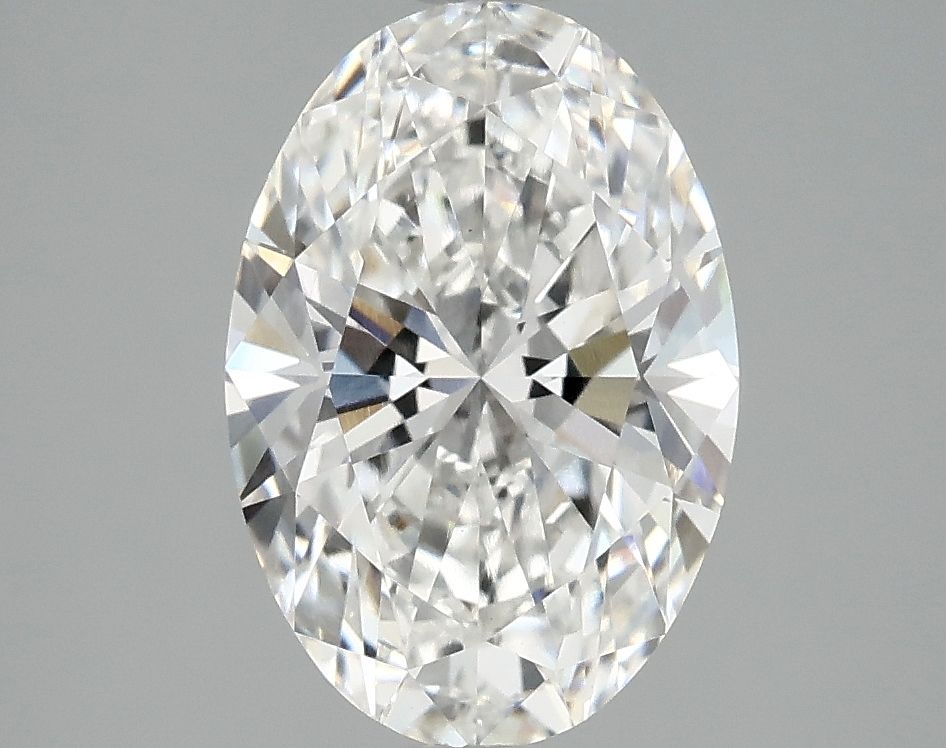 2.58 ct. oval Lab Grown Diamond front image
