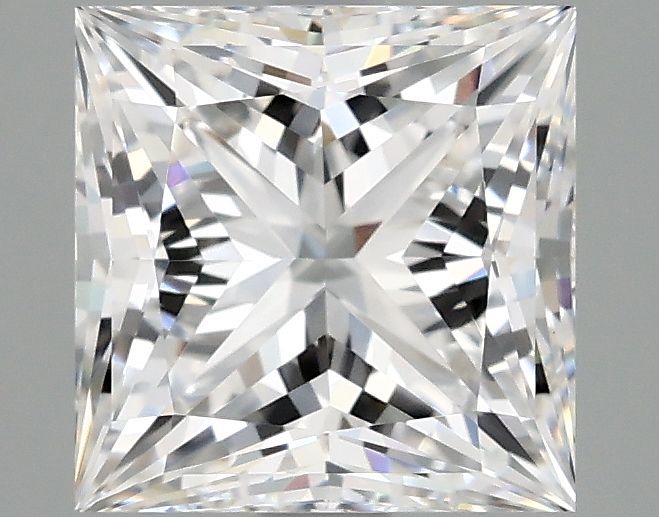 2.10 ct. princess Lab Grown Diamond front image