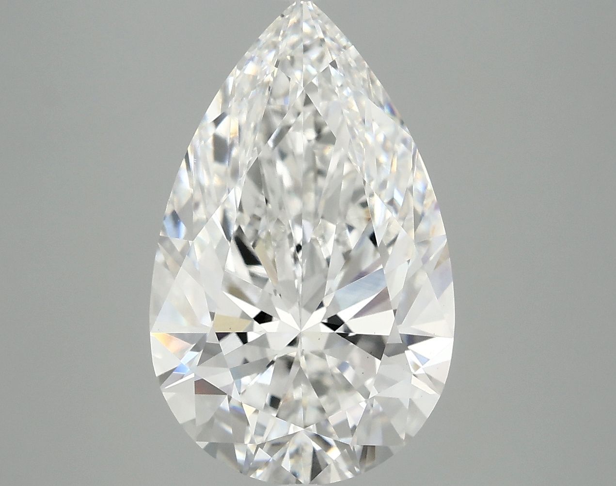 5.02 ct. pear Lab Grown Diamond front image