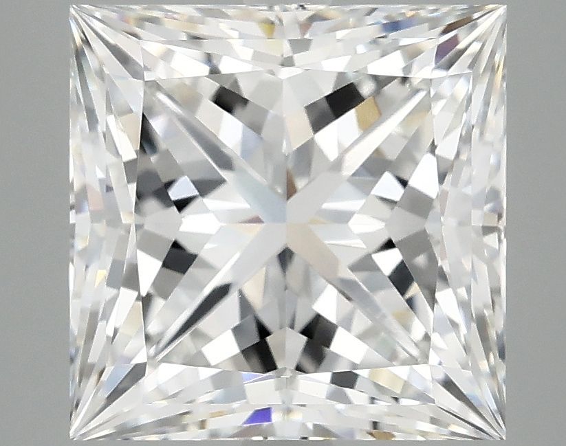 5.08 ct. princess Lab Grown Diamond front image