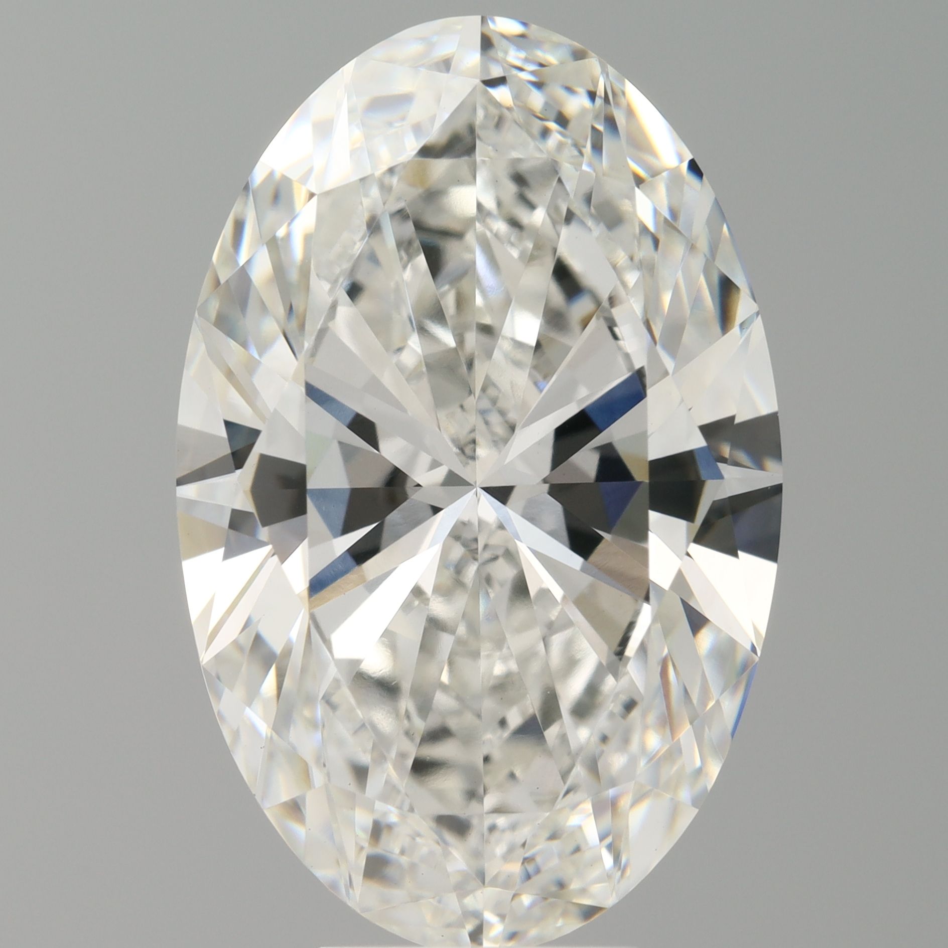 8.01 ct. oval Lab Grown Diamond front image
