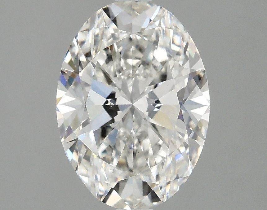 2.08 ct. oval Lab Grown Diamond front image