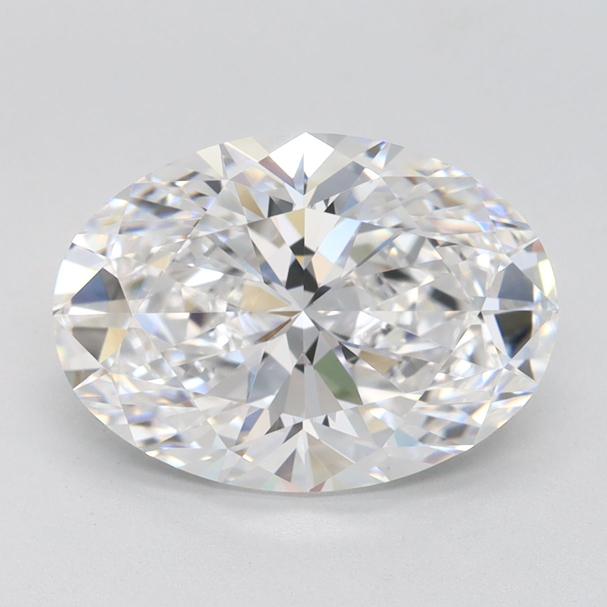 3.47 ct. oval Lab Grown Diamond front image
