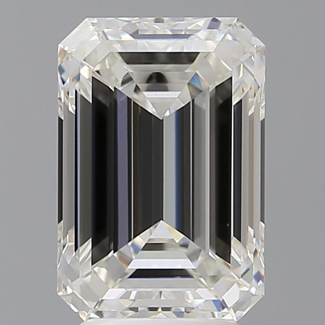 4.10 ct. emerald Lab Grown Diamond front image