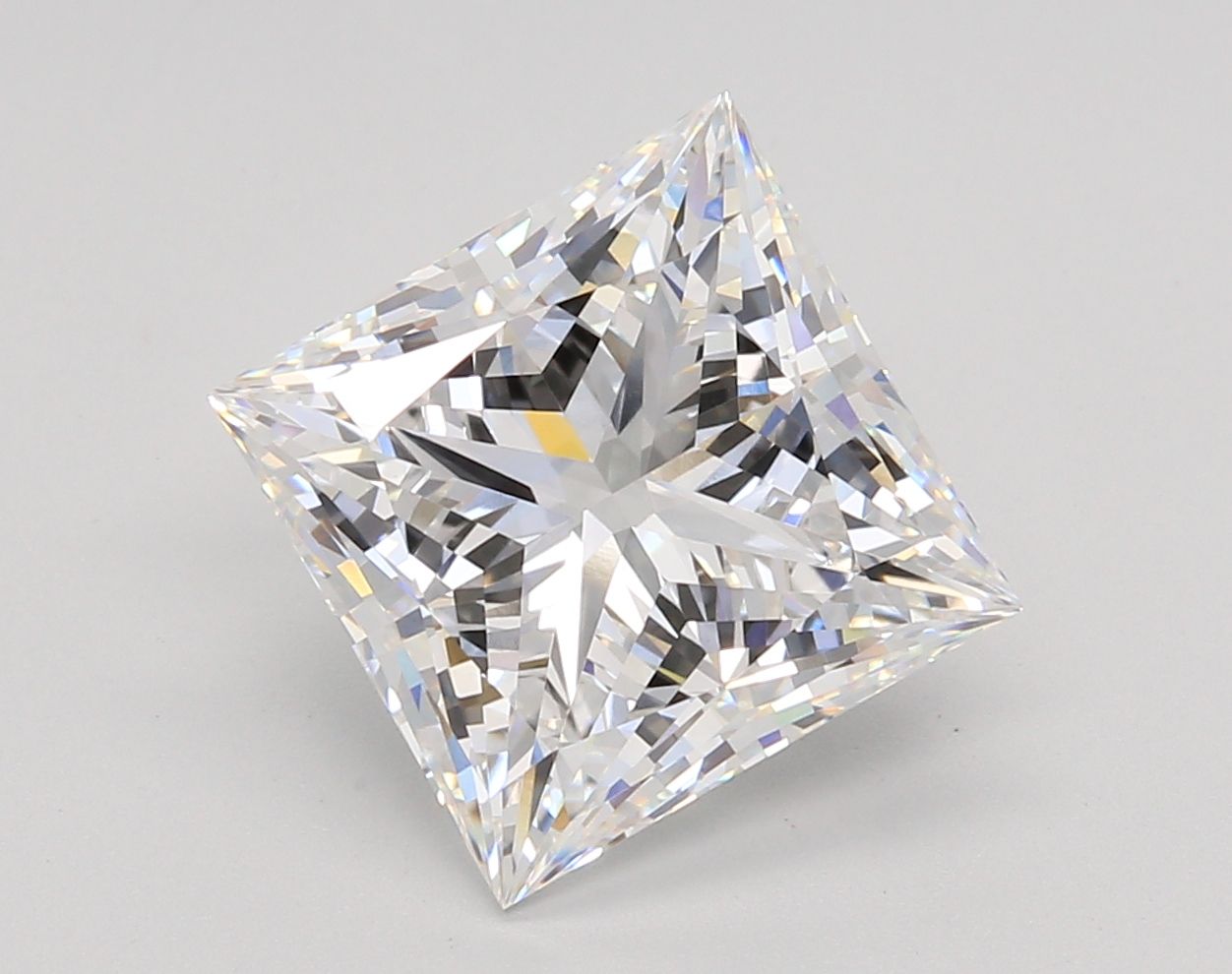 5.07 ct. princess Lab Grown Diamond front image
