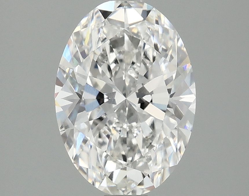 2.10 ct. oval Lab Grown Diamond front image