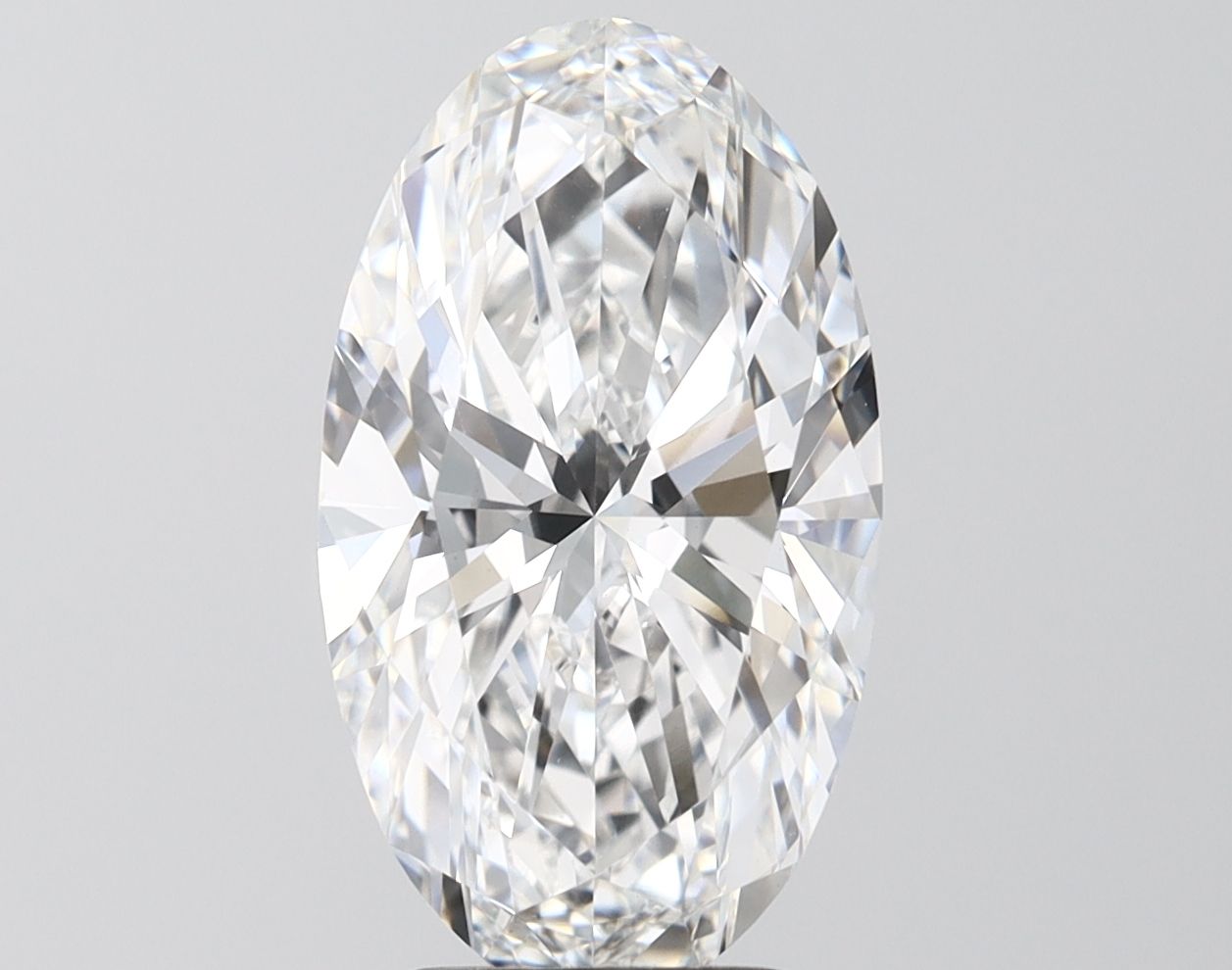 4.06 ct. oval Lab Grown Diamond front image