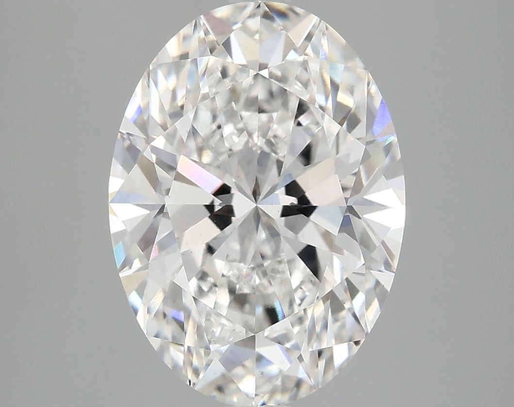 4.05 ct. oval Lab Grown Diamond front image