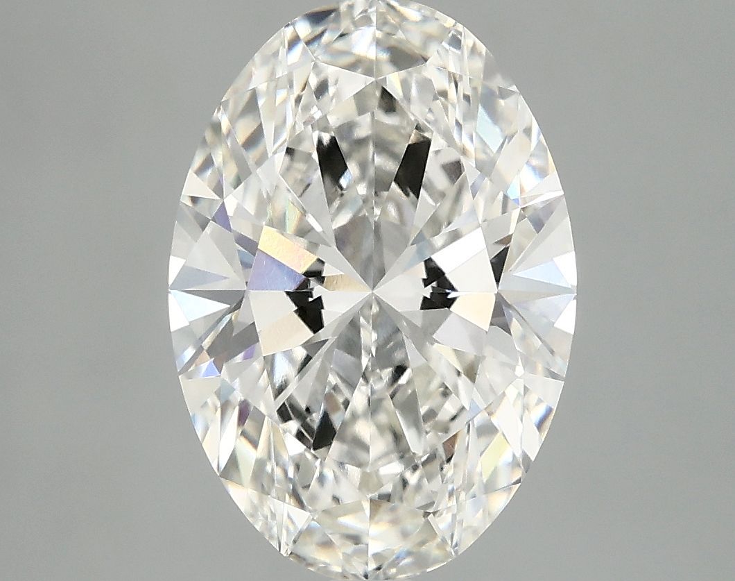 3.78 ct. oval Lab Grown Diamond front image