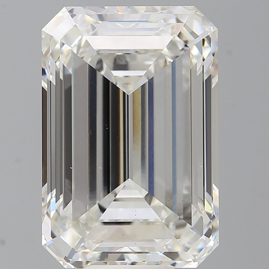 12.51 ct. emerald Lab Grown Diamond front image