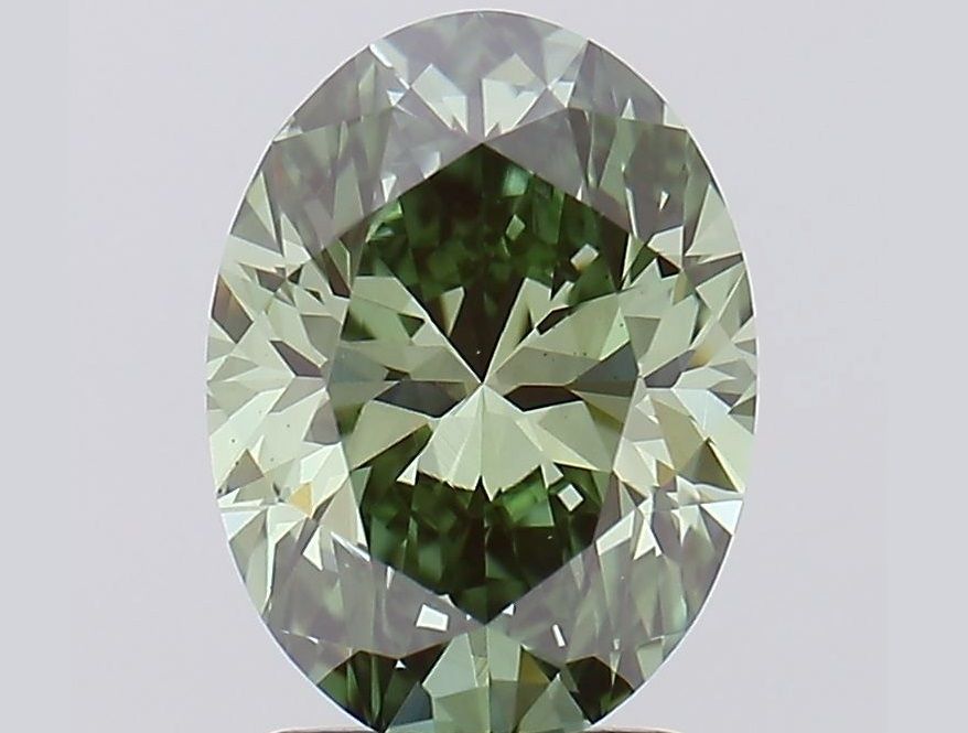 2.00 ct. oval Lab Grown Diamond front image