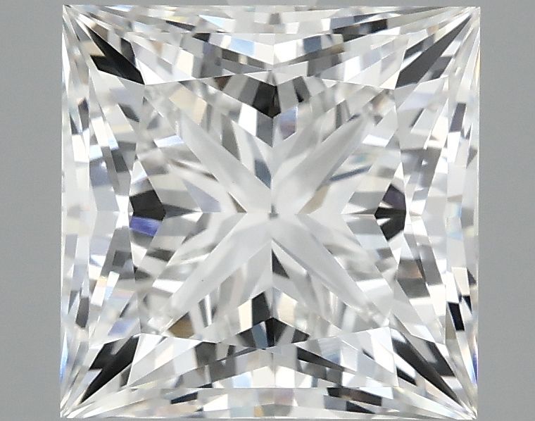 4.05 ct. princess Lab Grown Diamond front image