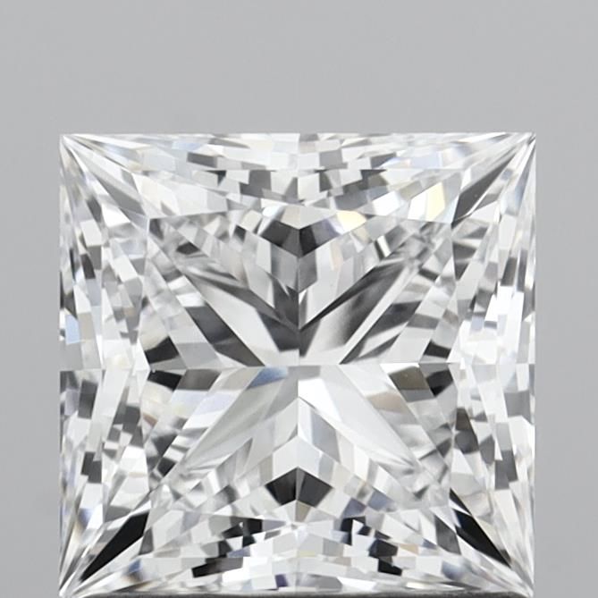 1.34 ct lab-grown Princess Diamond