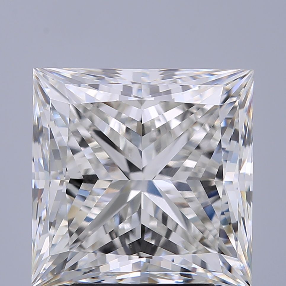 4.20 ct. princess Lab Grown Diamond front image