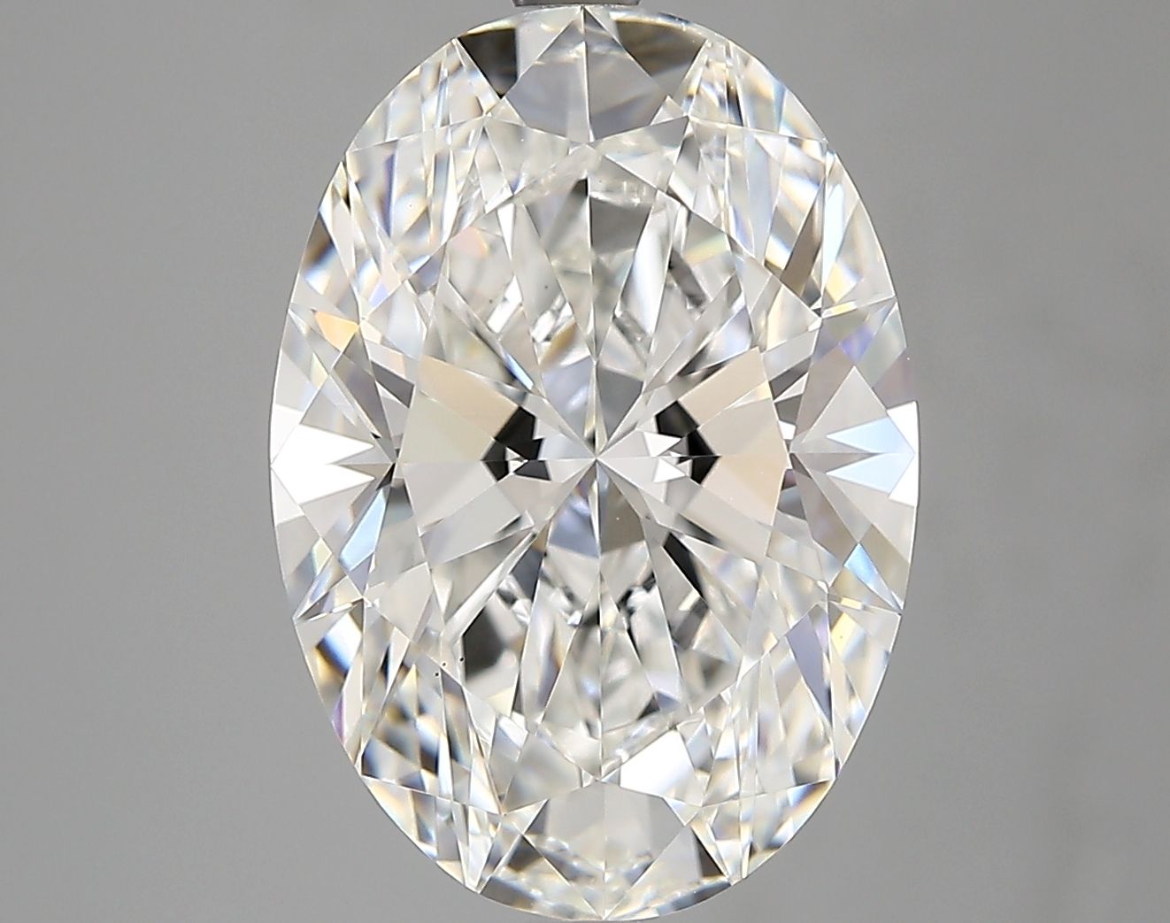 5.02 ct. oval Lab Grown Diamond front image