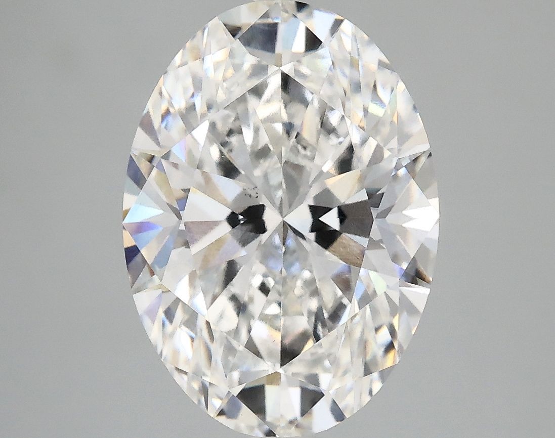 3.73 ct. oval Lab Grown Diamond front image