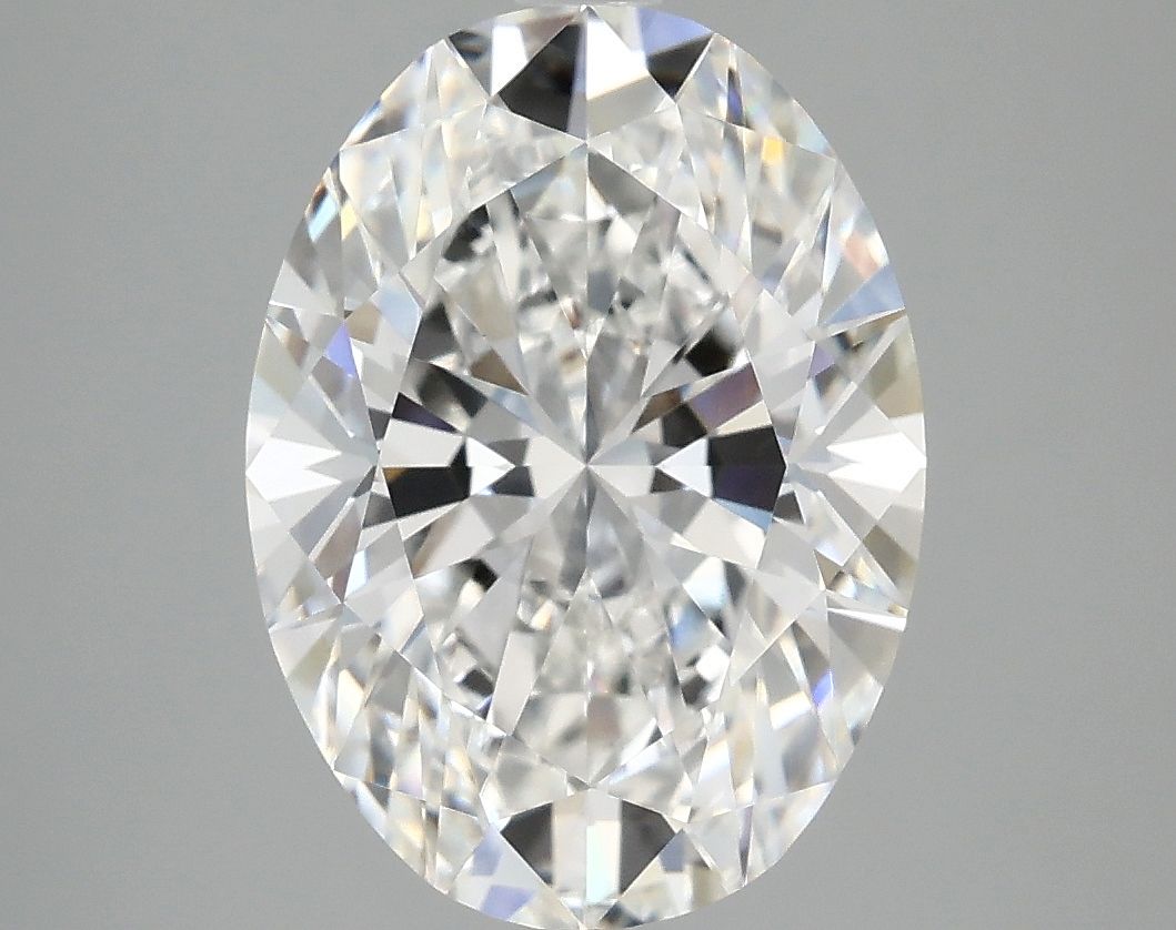 3.92 ct. oval Lab Grown Diamond front image
