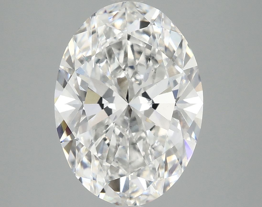 3.91 ct. oval Lab Grown Diamond front image