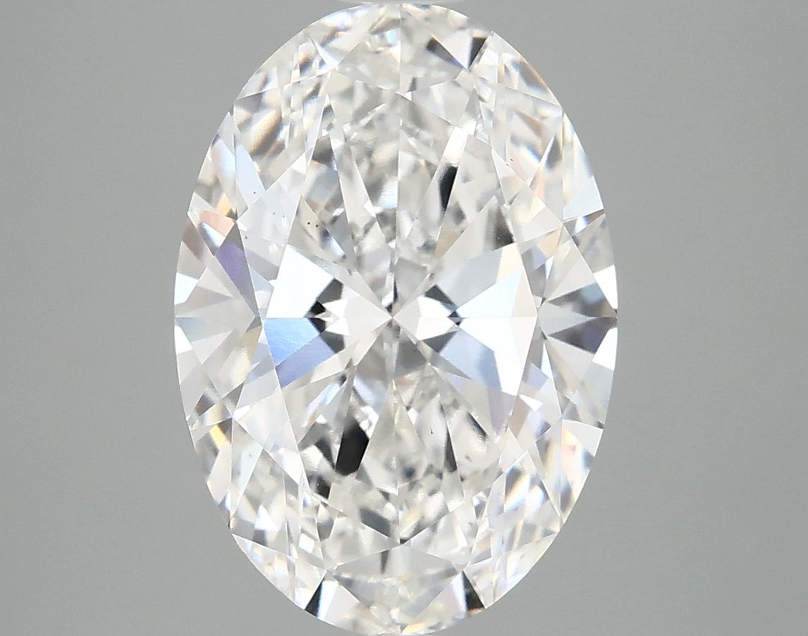 4.05 ct. oval Lab Grown Diamond front image