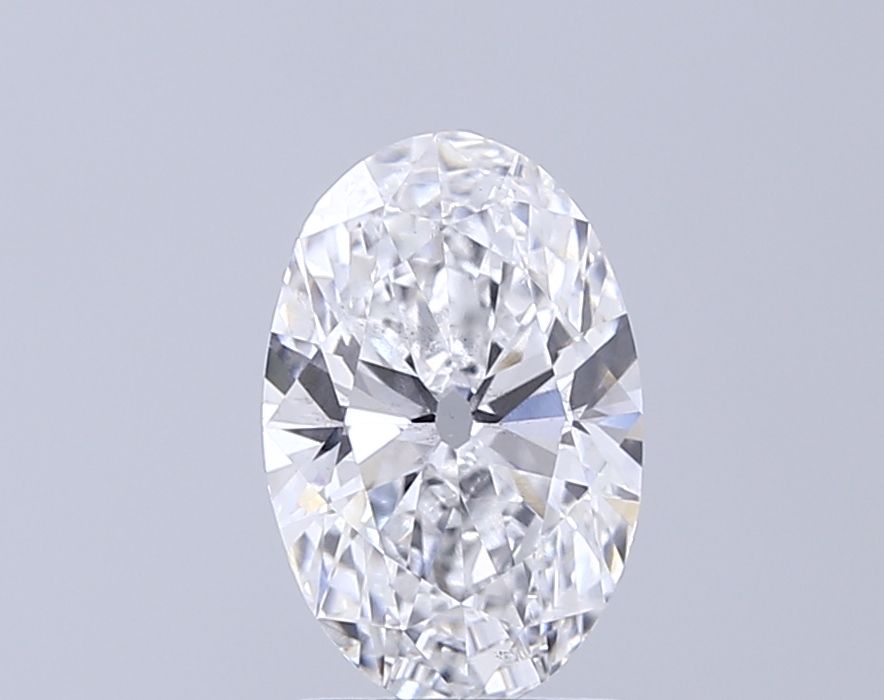 2.01 ct. oval Lab Grown Diamond front image