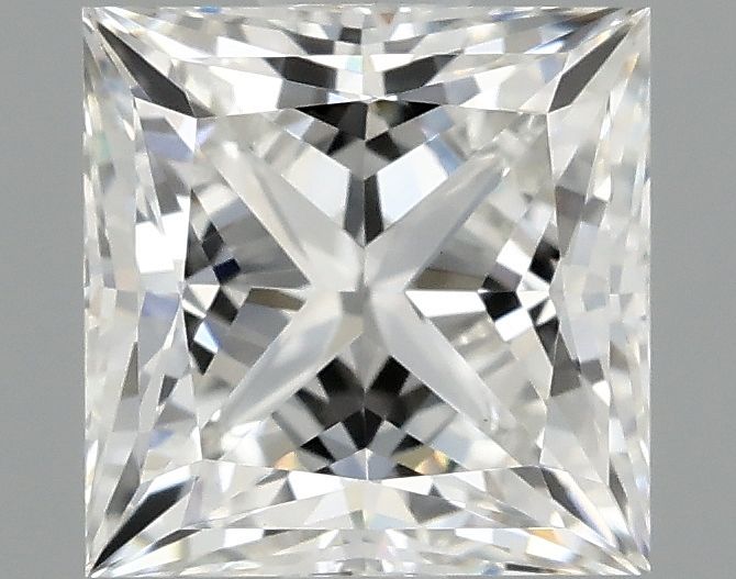 1.58 ct. princess Lab Grown Diamond front image