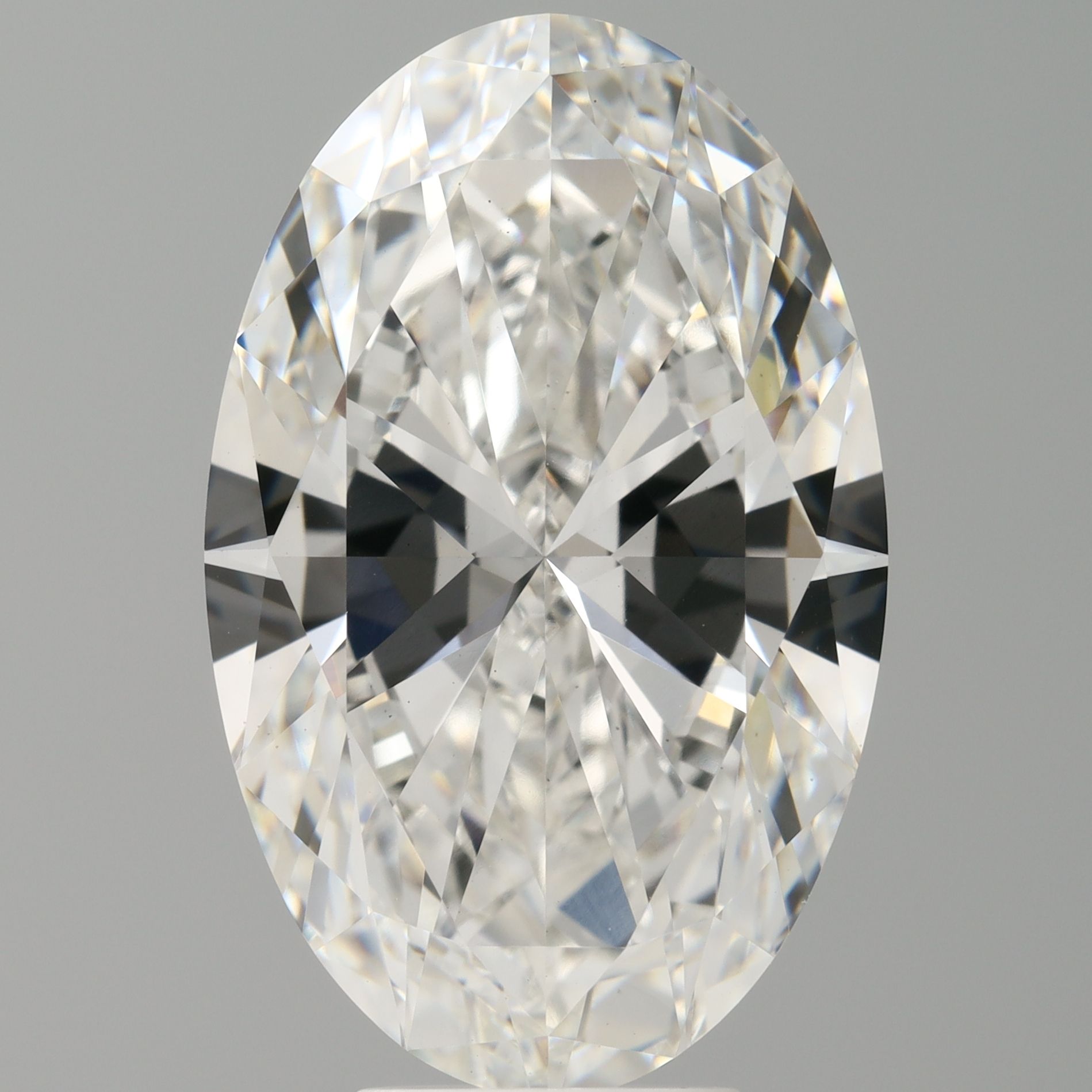 7.01 ct. oval Lab Grown Diamond front image