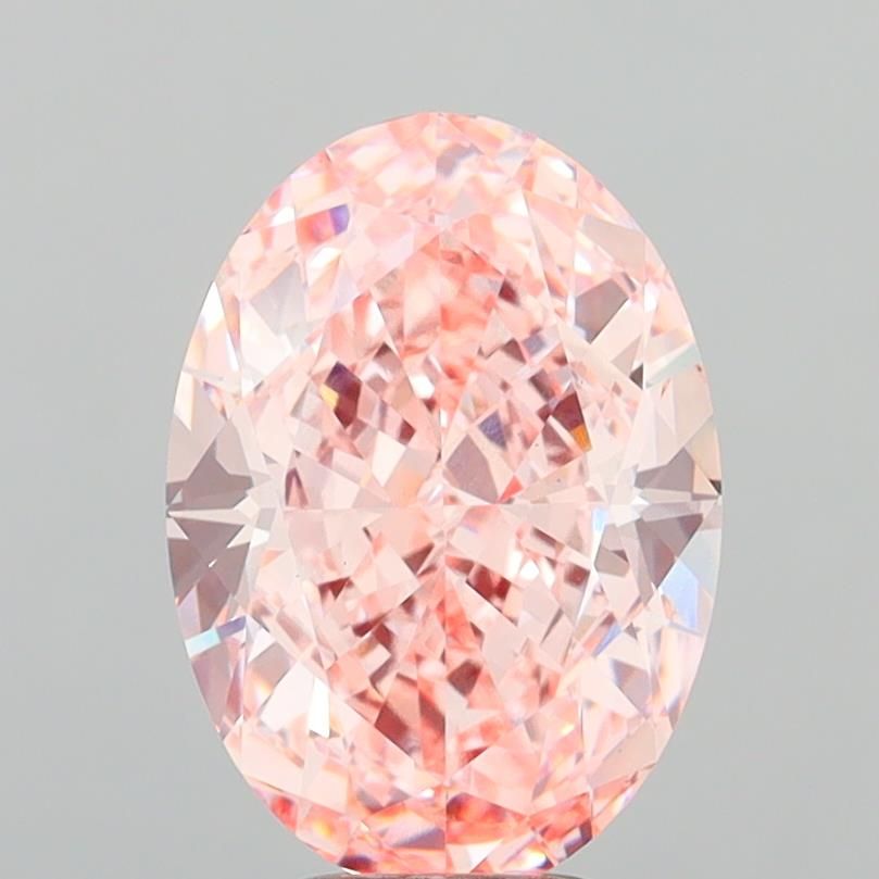 6.50 ct. oval Lab Grown Diamond front image