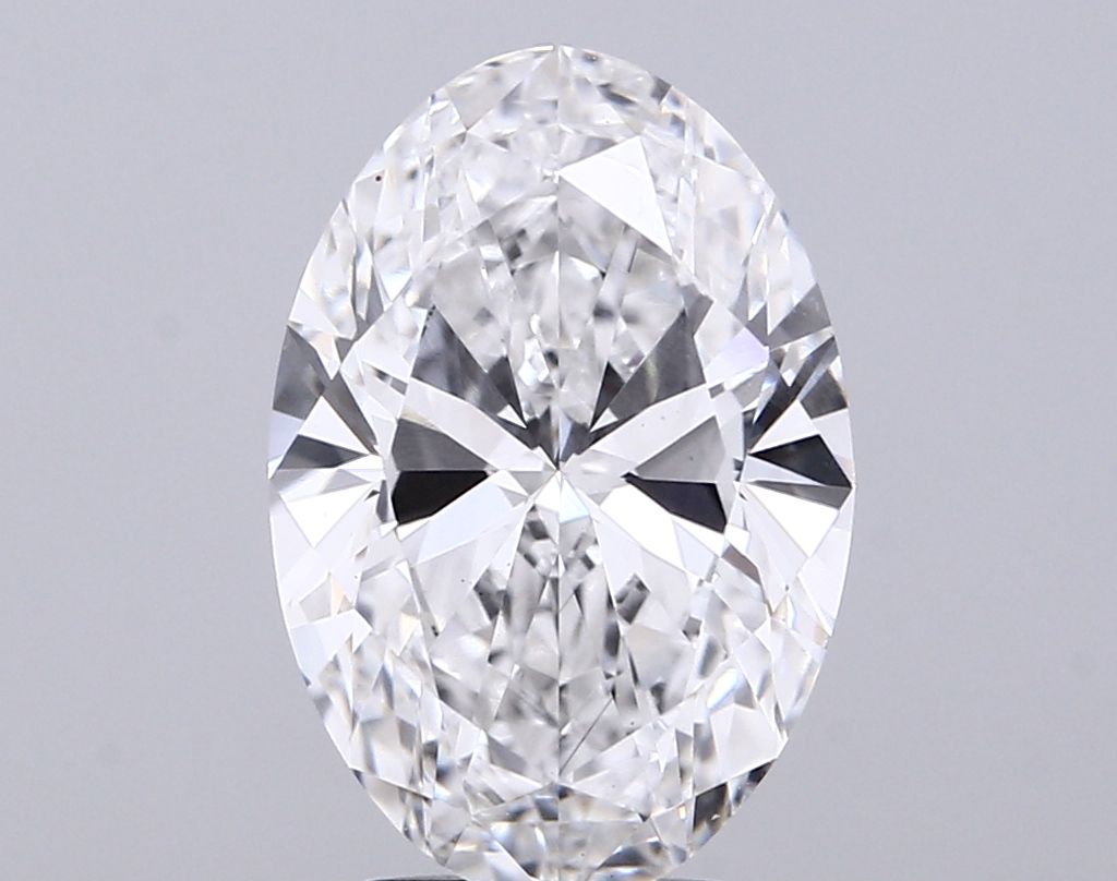3.52 ct. oval Lab Grown Diamond front image