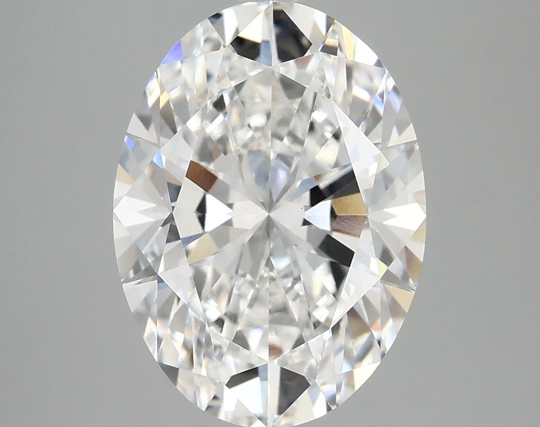 4.10 ct. oval Lab Grown Diamond front image
