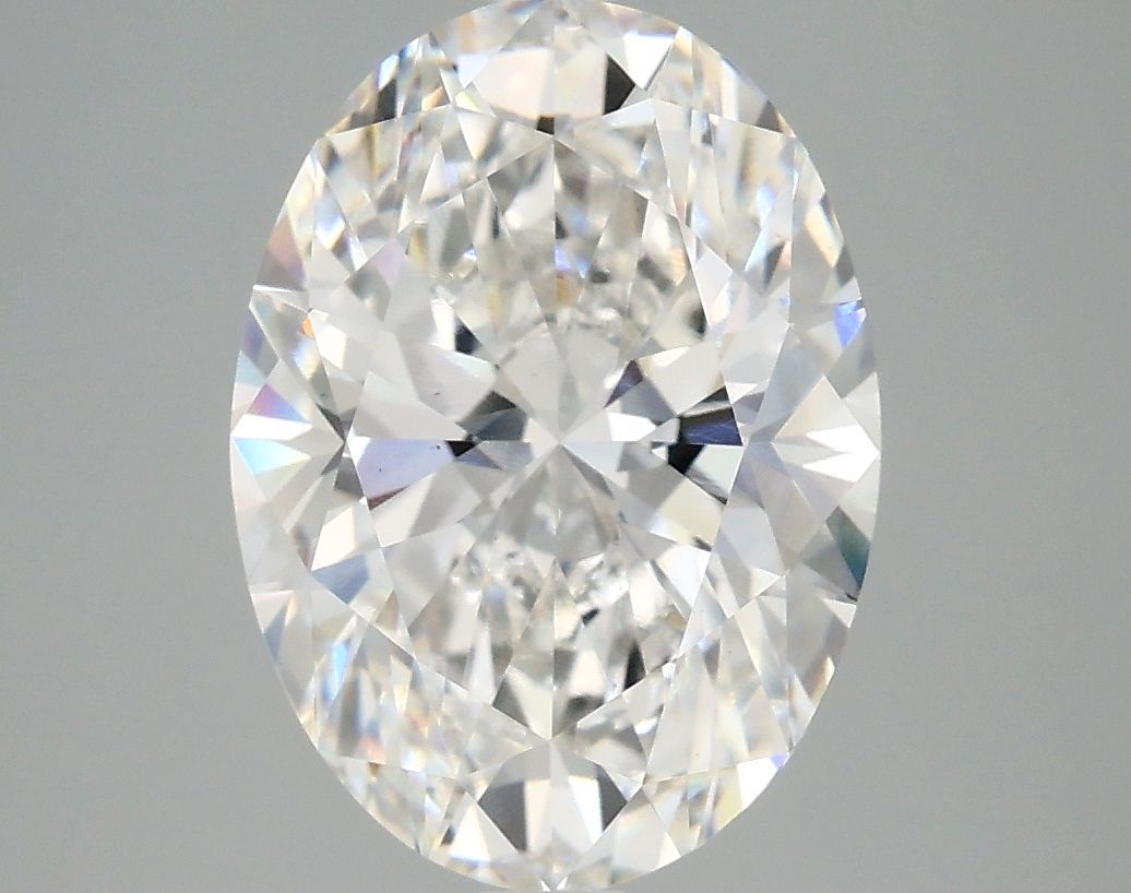 3.99 ct. oval Lab Grown Diamond front image