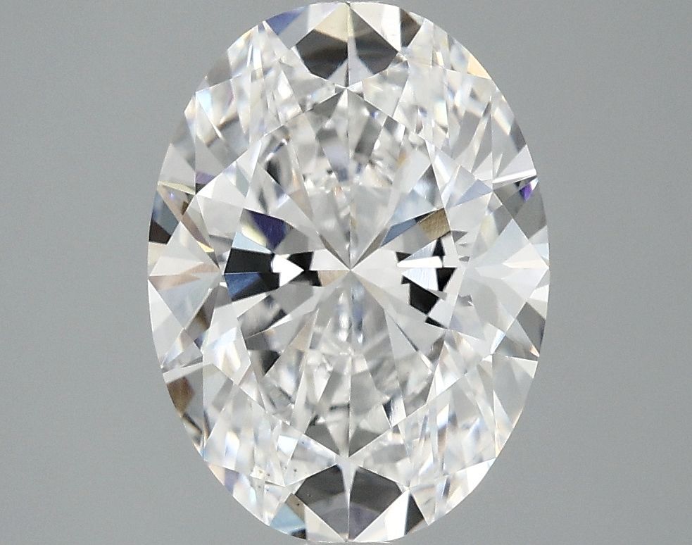 3.02 ct. oval Lab Grown Diamond front image