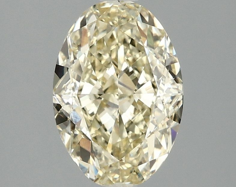 2.10 ct. oval Lab Grown Diamond front image
